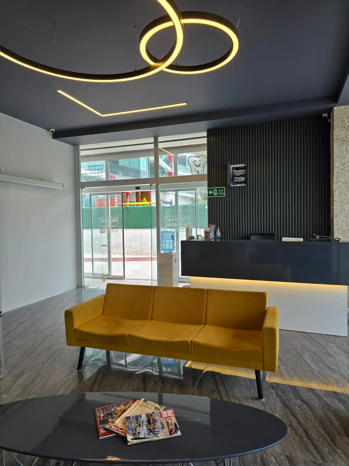 Dental clinic interior